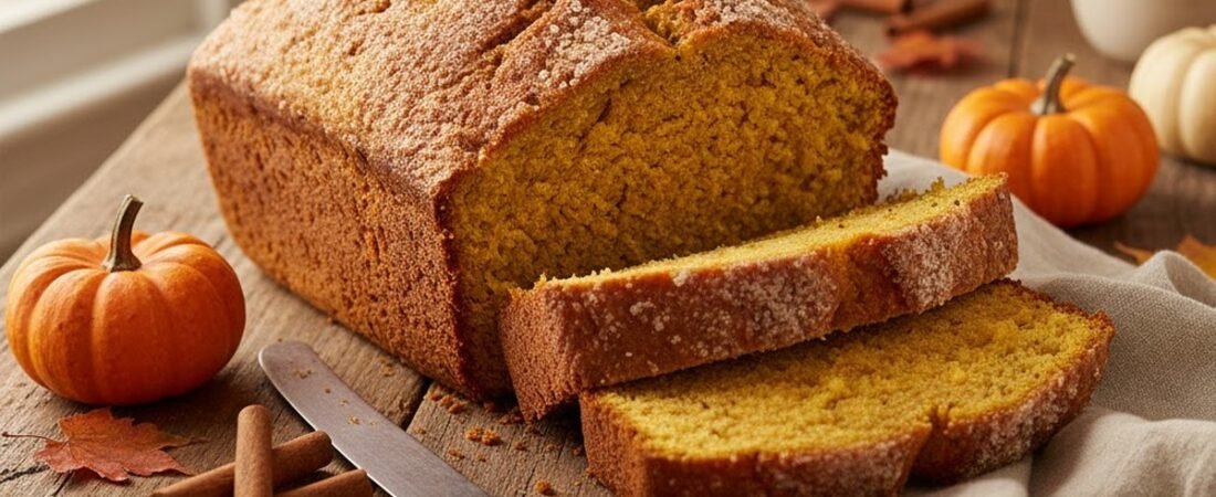 Cozy Homemade Pumpkin Bread